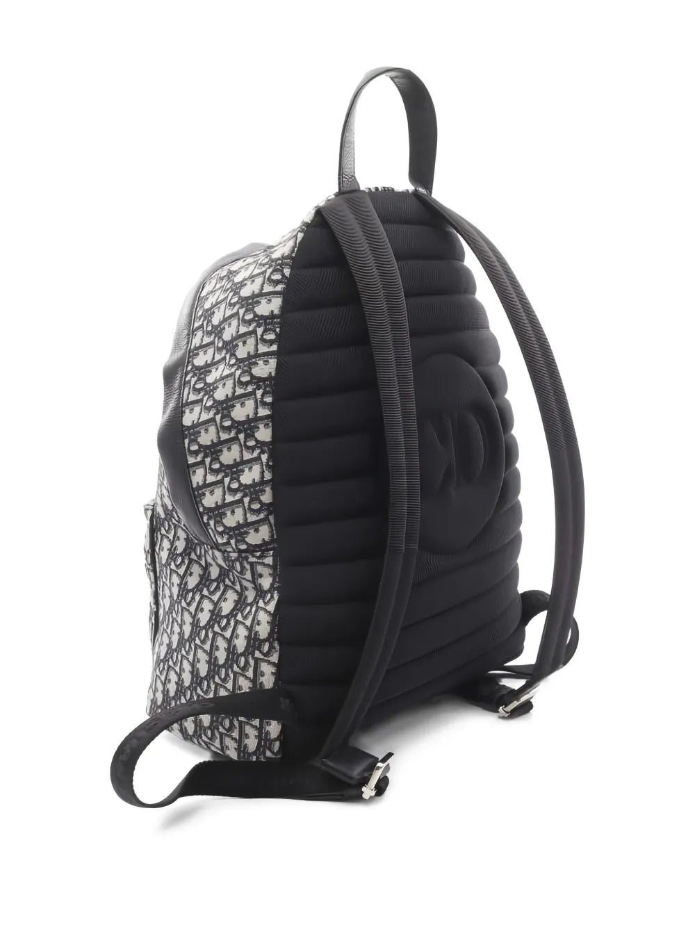 Pre-OwnedChristian Dior Pre-Owned2010s oblique jacquard leather backpack