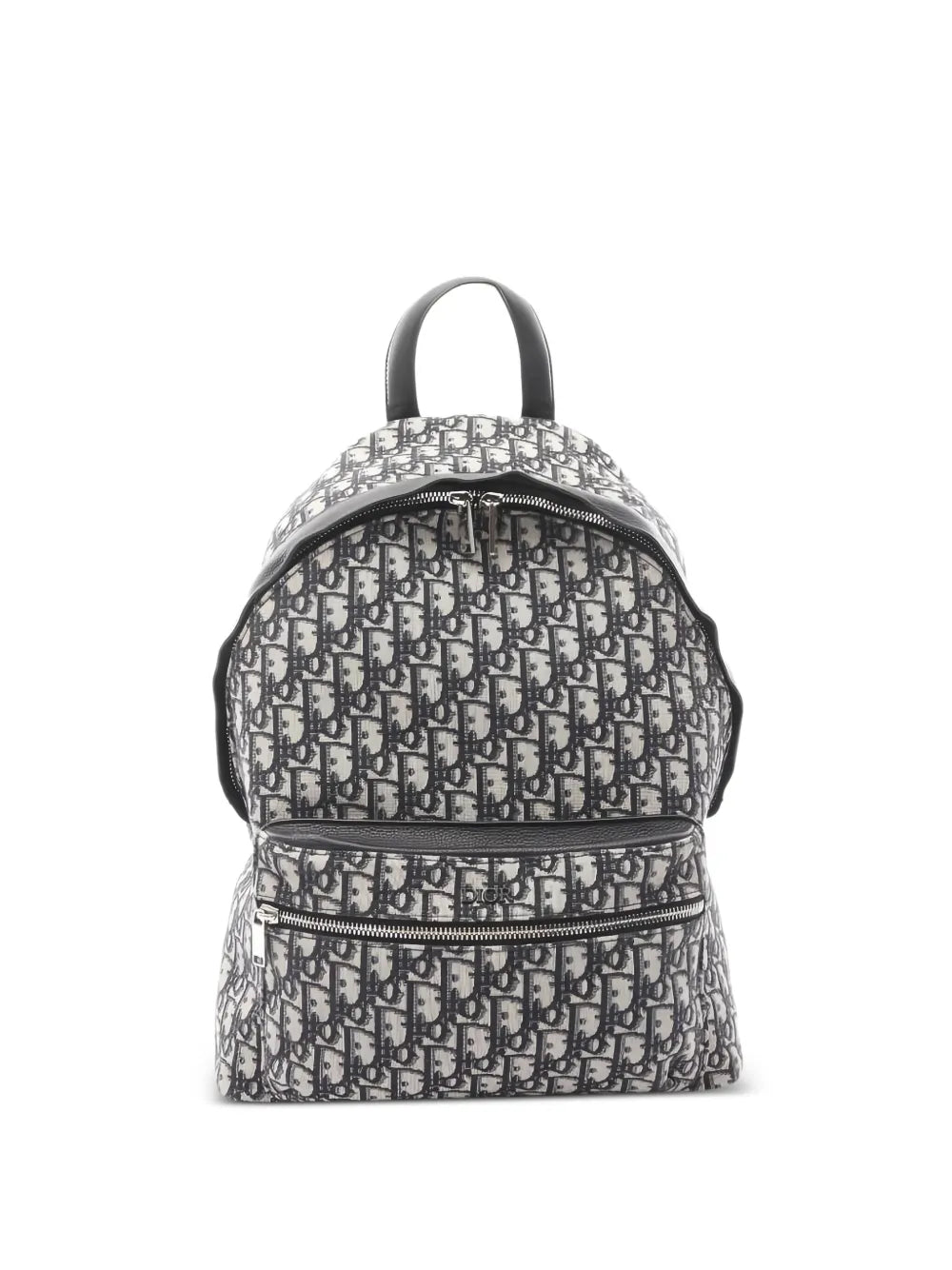 Pre-OwnedChristian Dior Pre-Owned2010s oblique jacquard leather backpack