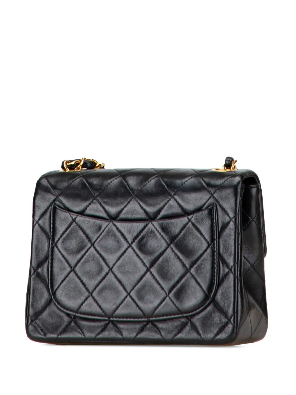 Pre-OwnedCHANEL Pre-Owned1996-1997 Mini Square Classic Lambskin Single Flap crossbody bag