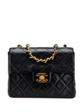 Pre-OwnedCHANEL Pre-Owned1996-1997 Mini Square Classic Lambskin Single Flap crossbody bag
