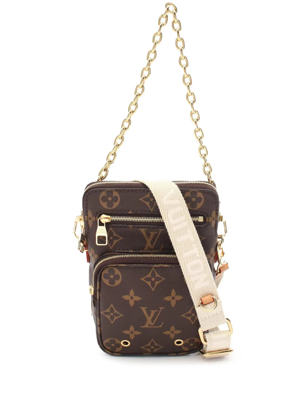 Pre-OwnedLouis Vuitton Pre-Owned2021-2025 Monogram Utility Phone Sleeve satchel