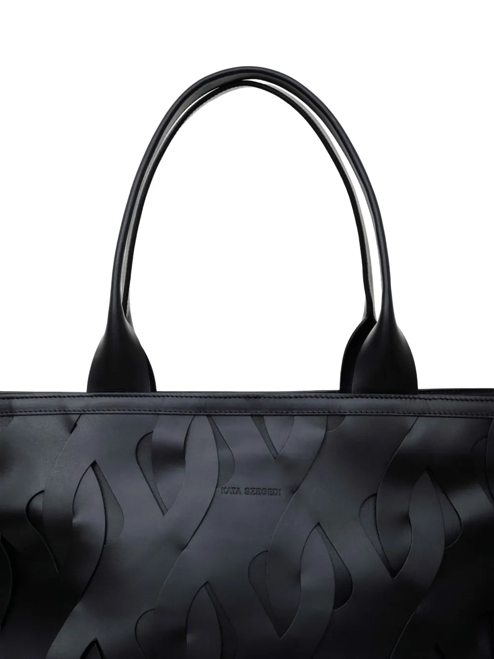Kata SzegediRoads leather tote bag