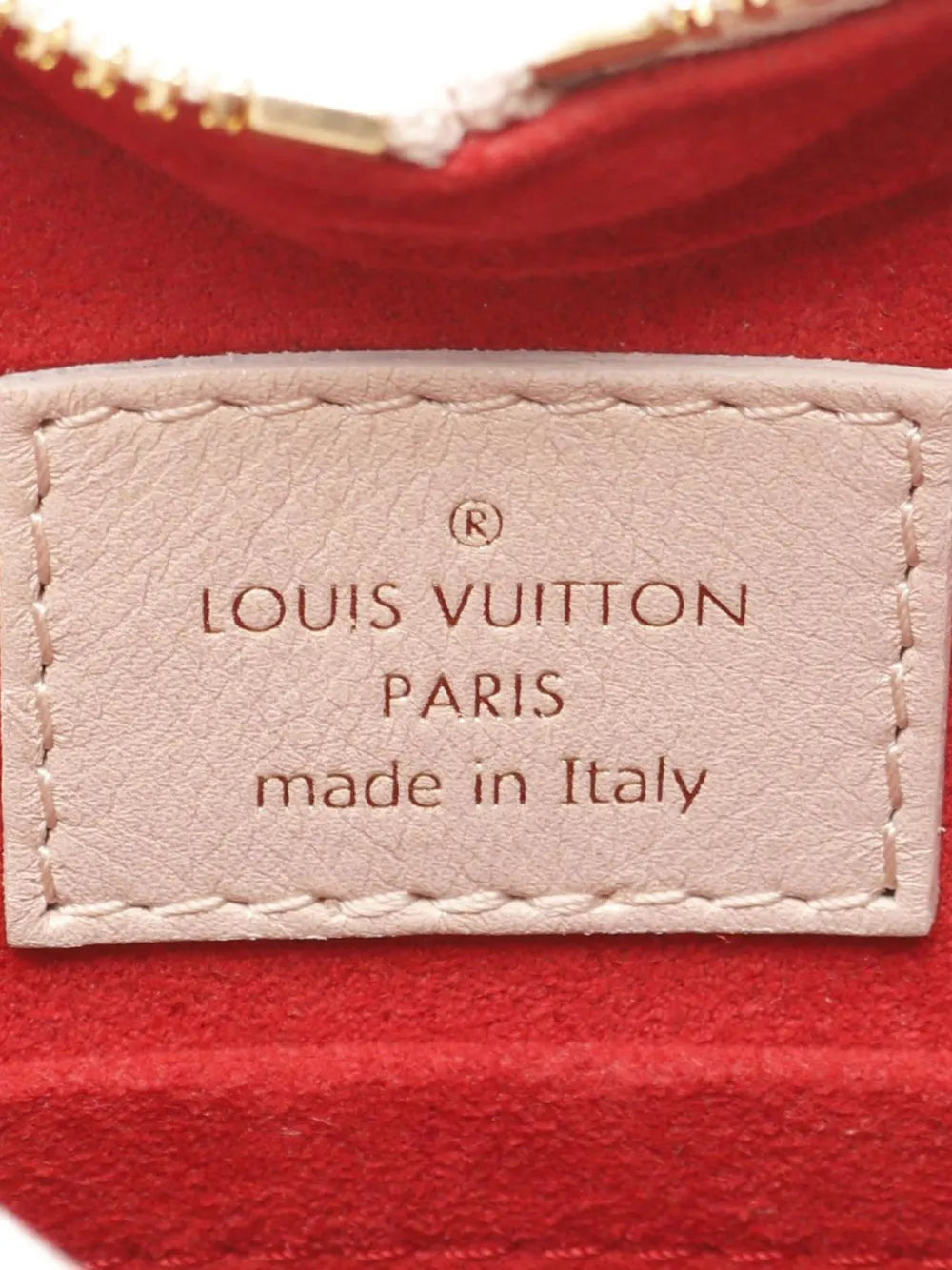 Pre-OwnedLouis Vuitton Pre-Owned2021-2025 Monogram Embossed Lambskin Fall In Love Sac Coeur crossbody bag