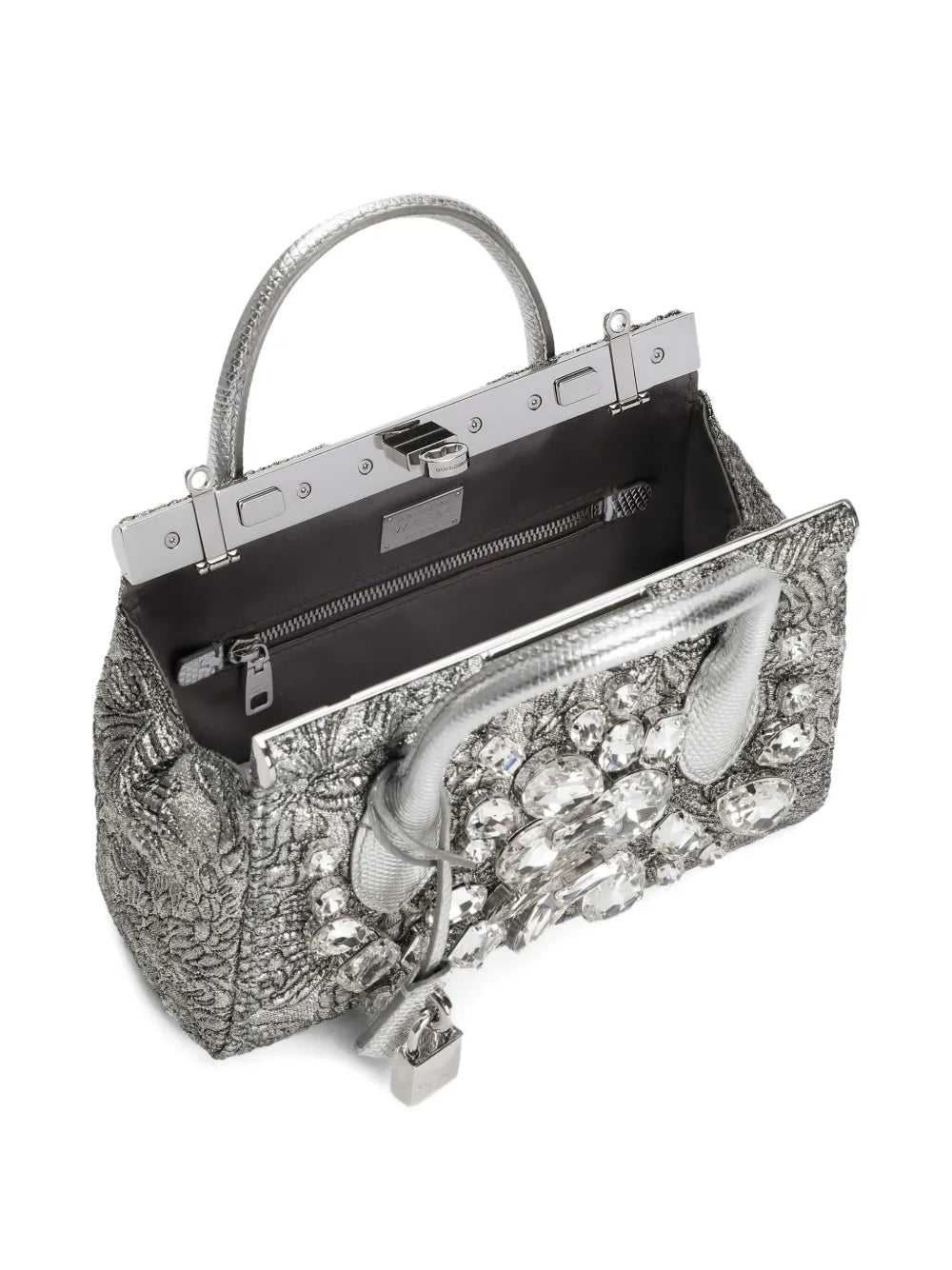 New SeasonDolce & Gabbanamini Marlene Day embroidery tote bag
