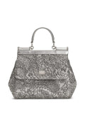 New SeasonDolce & Gabbanamedium Sicily brocade tote bag