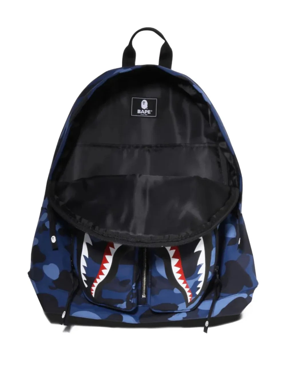 New SeasonA BATHING APE?amouflage-pattern shark backpack