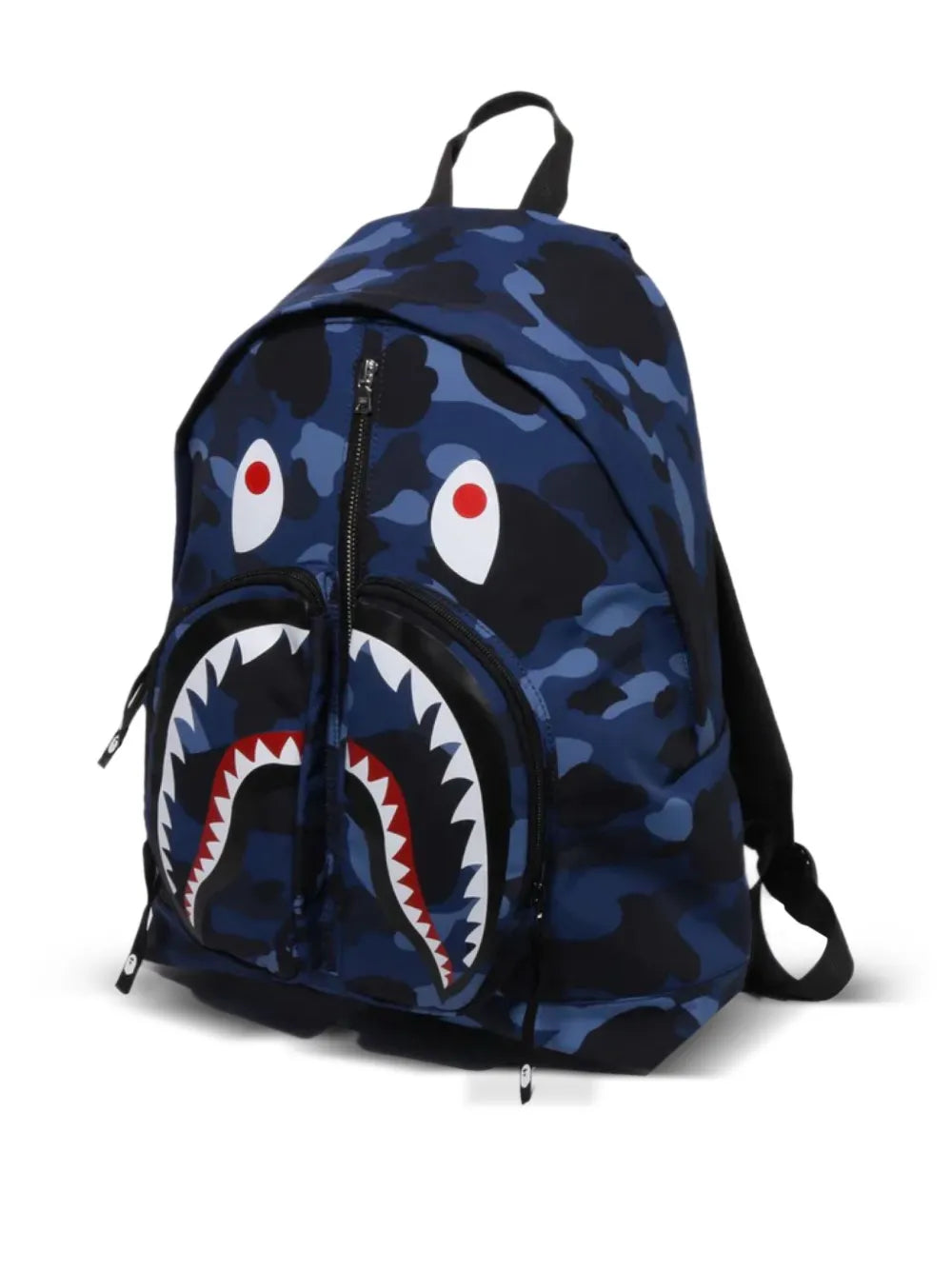 New SeasonA BATHING APE?amouflage-pattern shark backpack