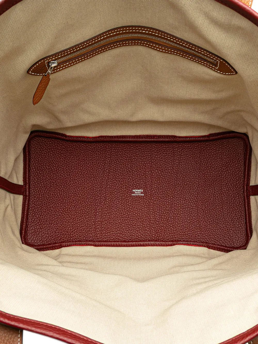 Pre-OwnedHermre-Owned2022 Toile and Clemence Pursangle tote bag