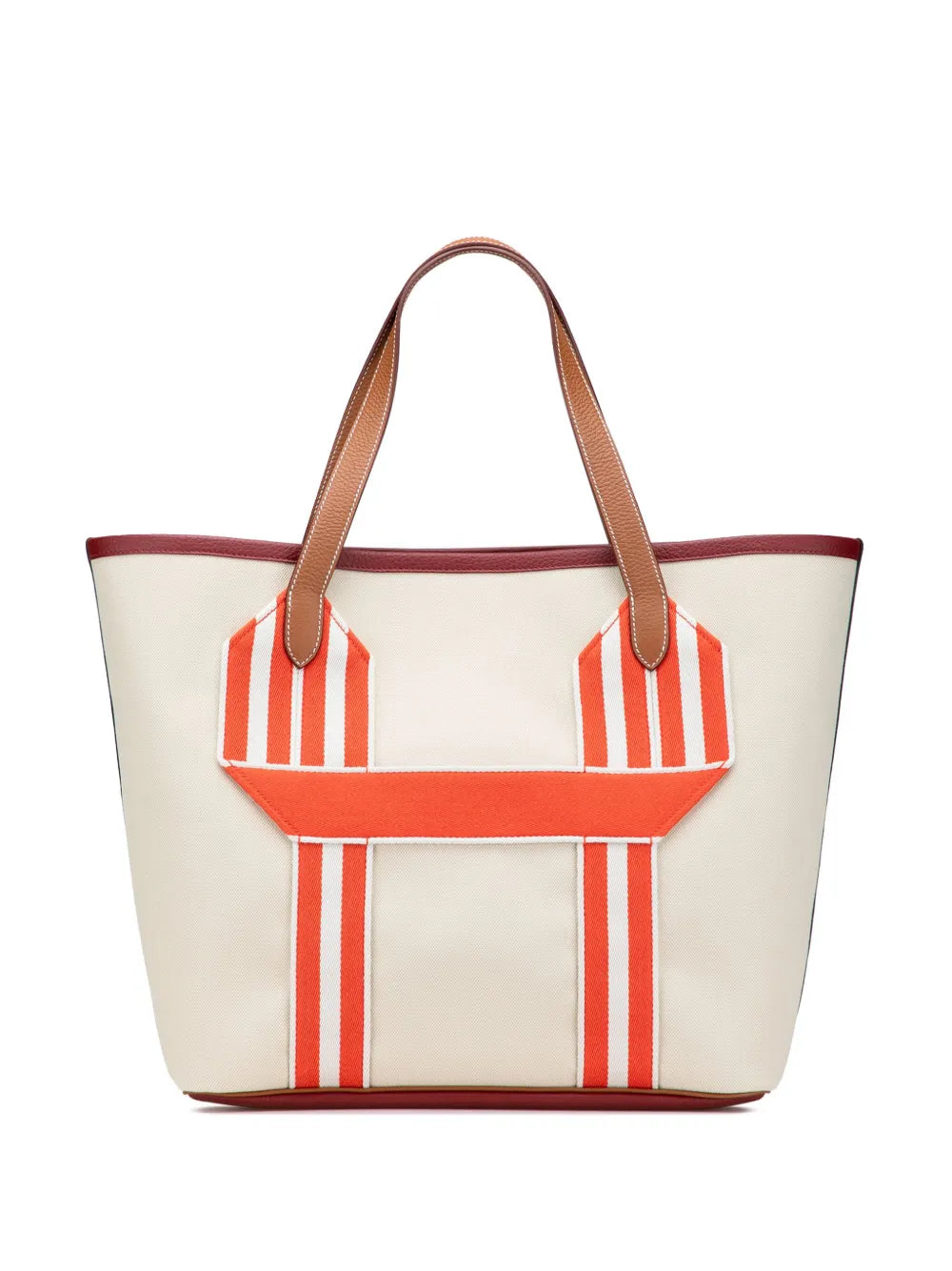 Pre-OwnedHermre-Owned2022 Toile and Clemence Pursangle tote bag