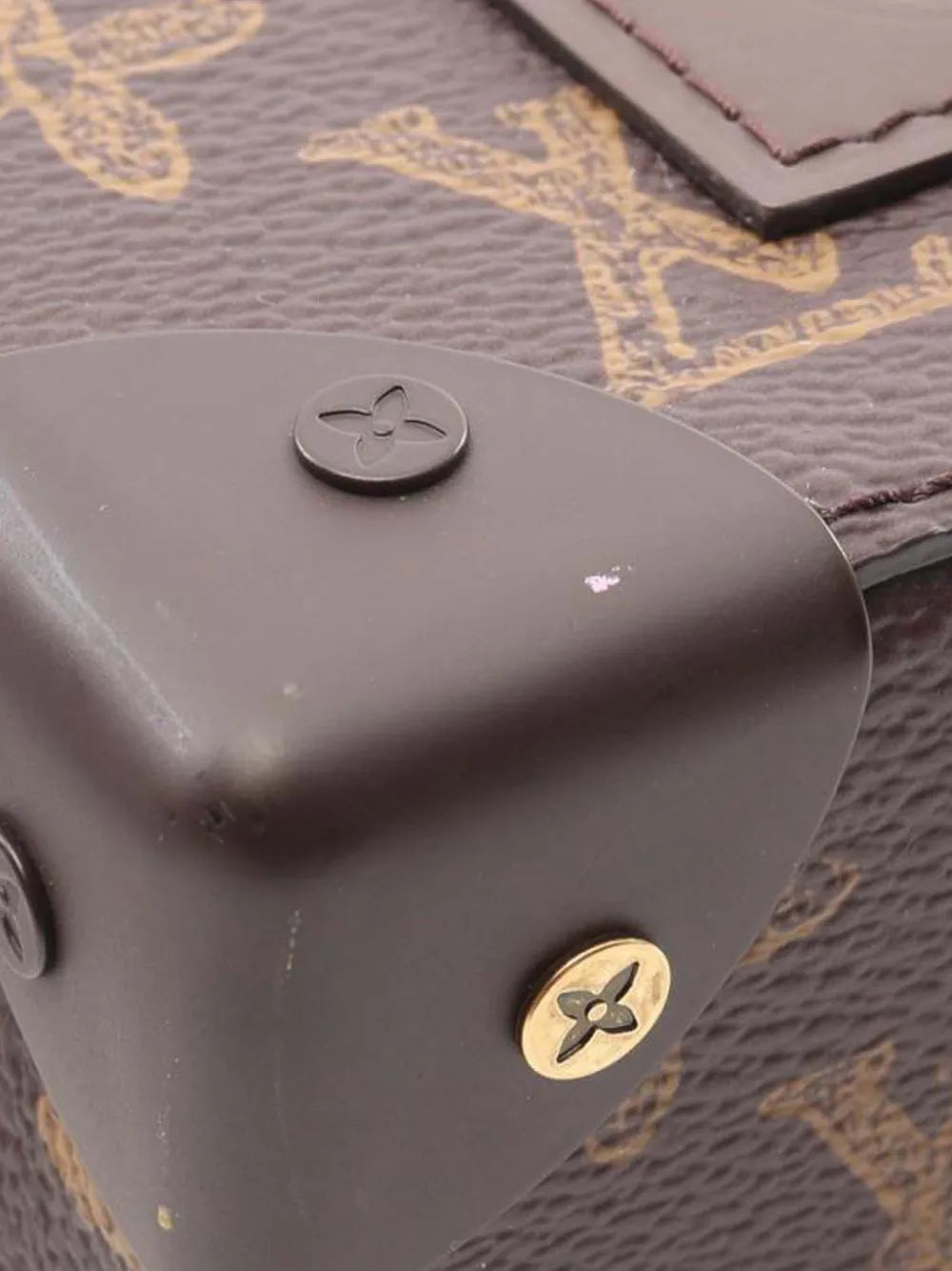 Pre-OwnedLouis Vuitton Pre-Owned2021-2025 Monogram Vertical Box Trunk satchel
