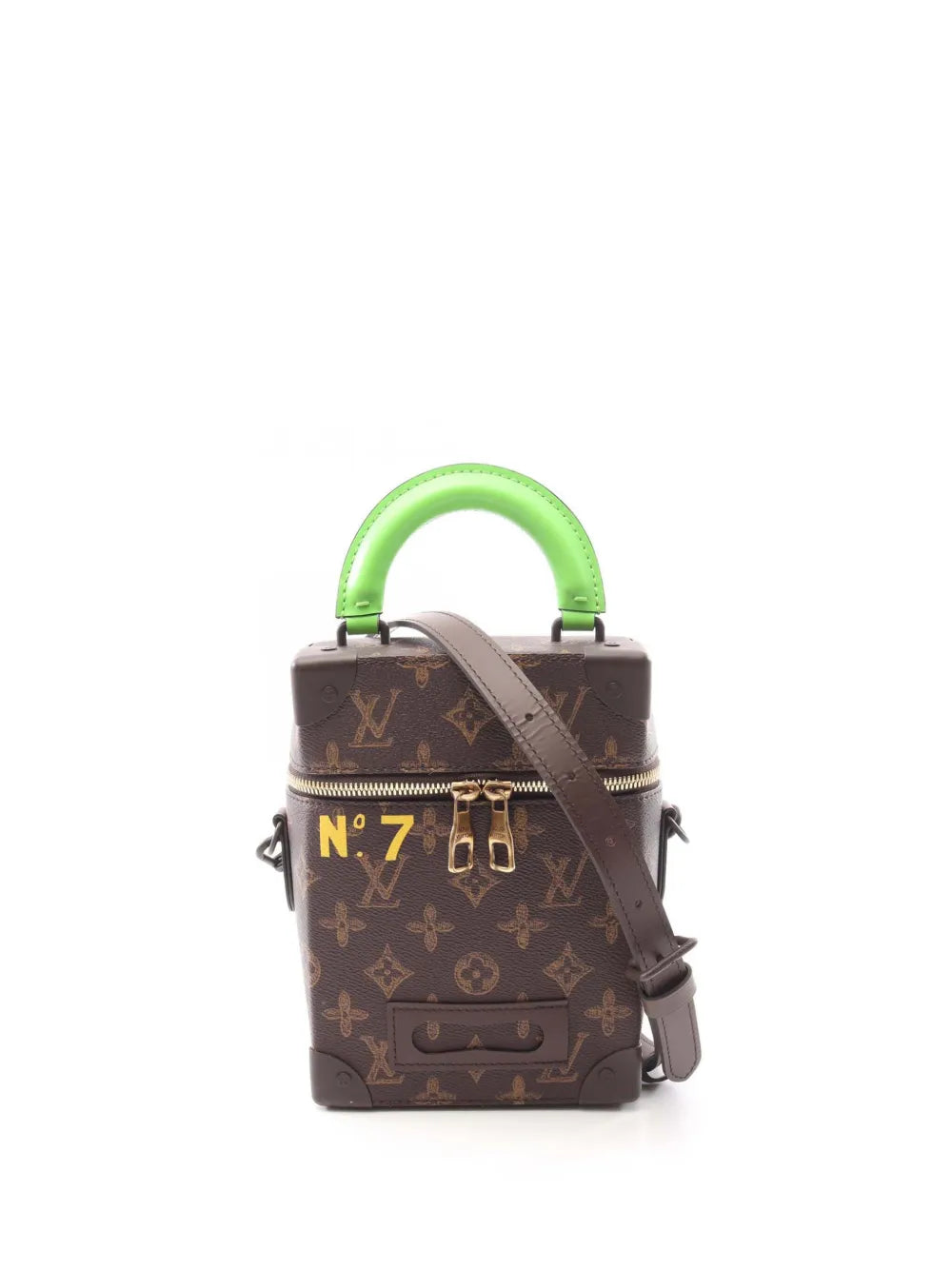 Pre-OwnedLouis Vuitton Pre-Owned2021-2025 Monogram Vertical Box Trunk satchel