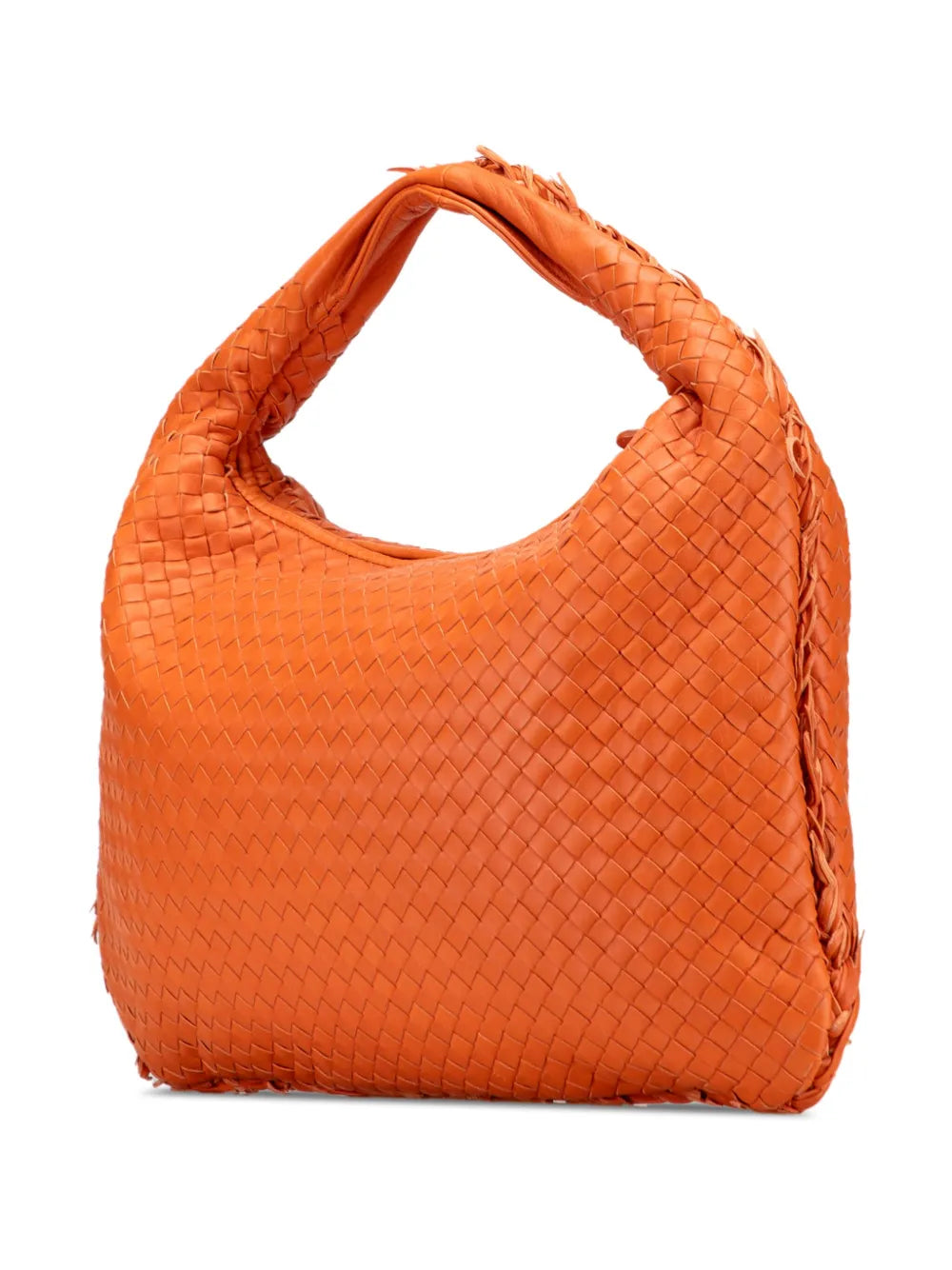 Pre-OwnedBottega Veneta Pre-Owned2011 Medium Nappa Intrecciato Fuzzy Veneta hobo bag