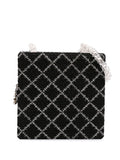 Pre-OwnedCHANEL Pre-Owned2016-2017 Tweed and Resin Zipped Chain Shopping Bag crossbody bag