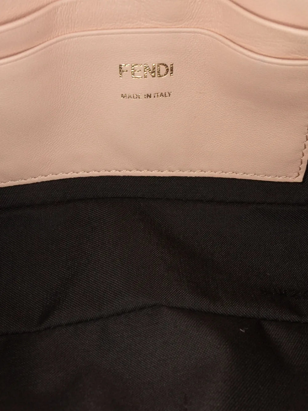 Pre-OwnedFendi Pre-Owned2010-2025 Mini Bicolor Nappa Apolo Chain Baguette shoulder bag