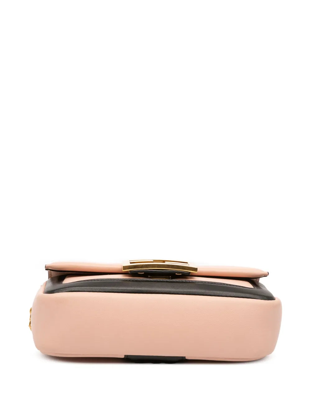 Pre-OwnedFendi Pre-Owned2010-2025 Mini Bicolor Nappa Apolo Chain Baguette shoulder bag