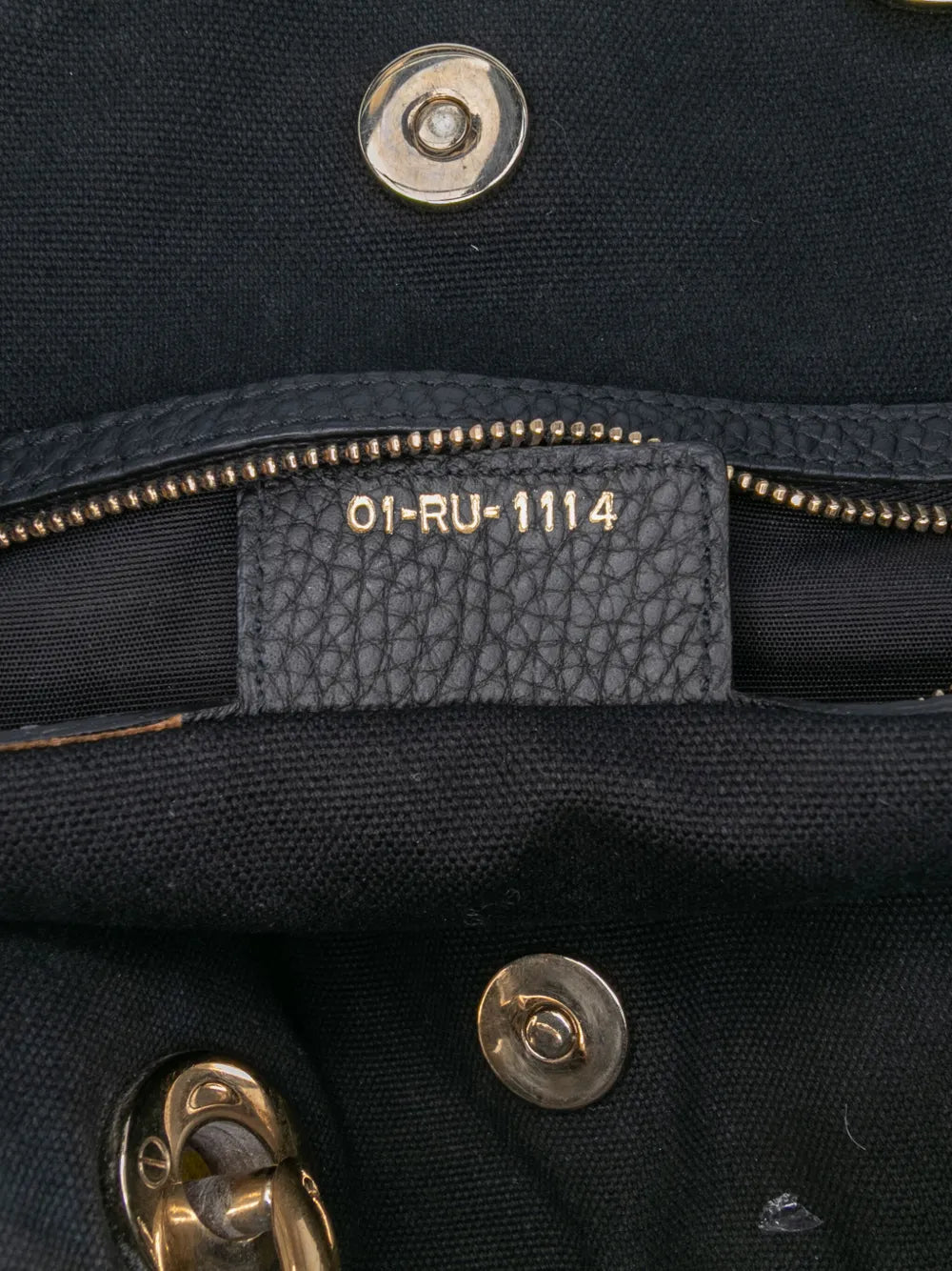 Pre-OwnedChristian Dior Pre-Owned2014 Limited Edition Medium Canvas Floral Printed Diorissimo satchel