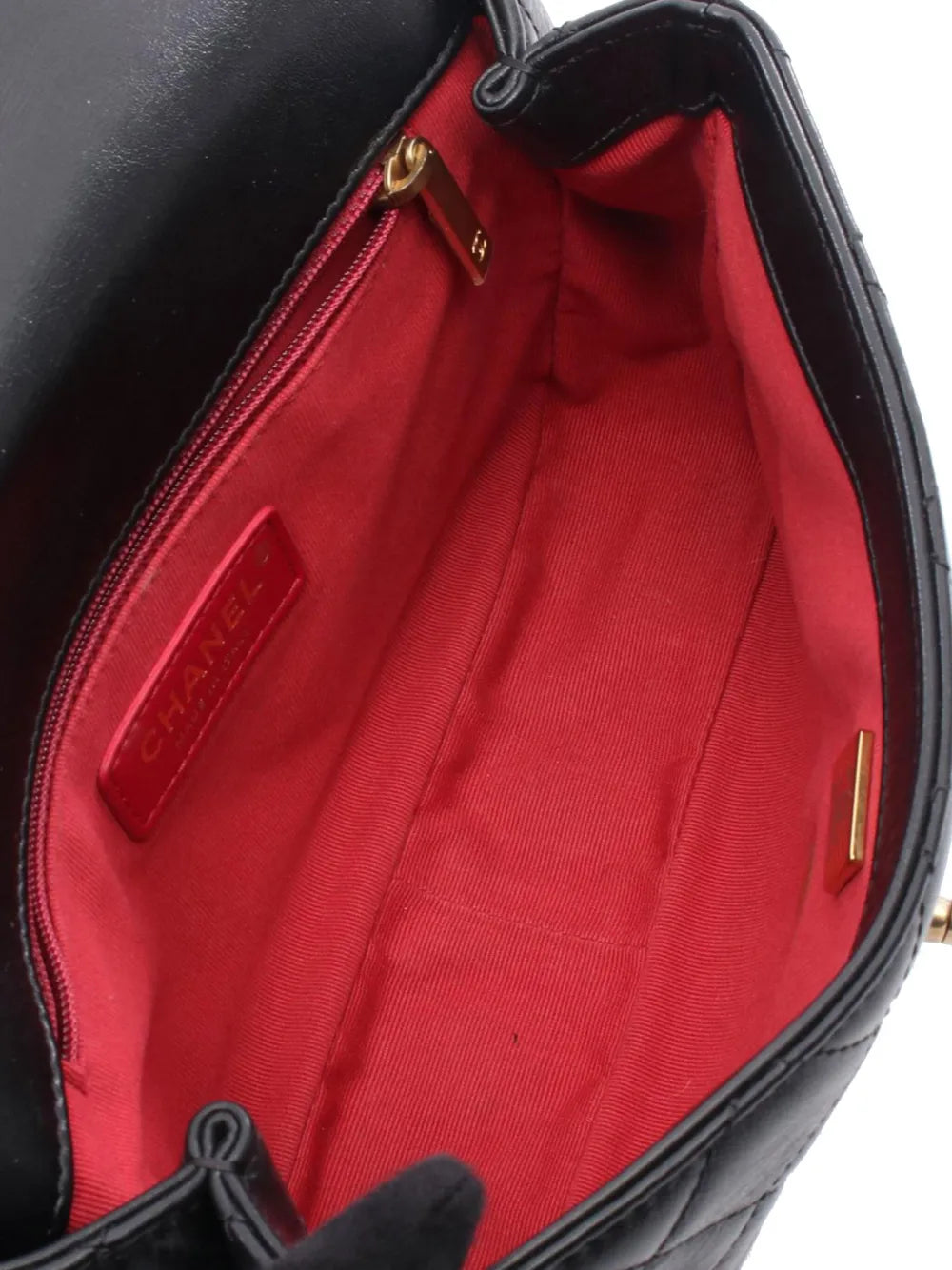 Pre-OwnedCHANEL Pre-Owned2021-2025 Small CC Glazed Calfskin Imitation Pearls Flap crossbody bag