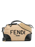Pre-OwnedFendi Pre-Owned2010-2025 Medium Raffia By The Way satchel