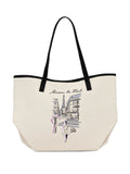 Karl LagerfeldK/Sketch printed tote bag