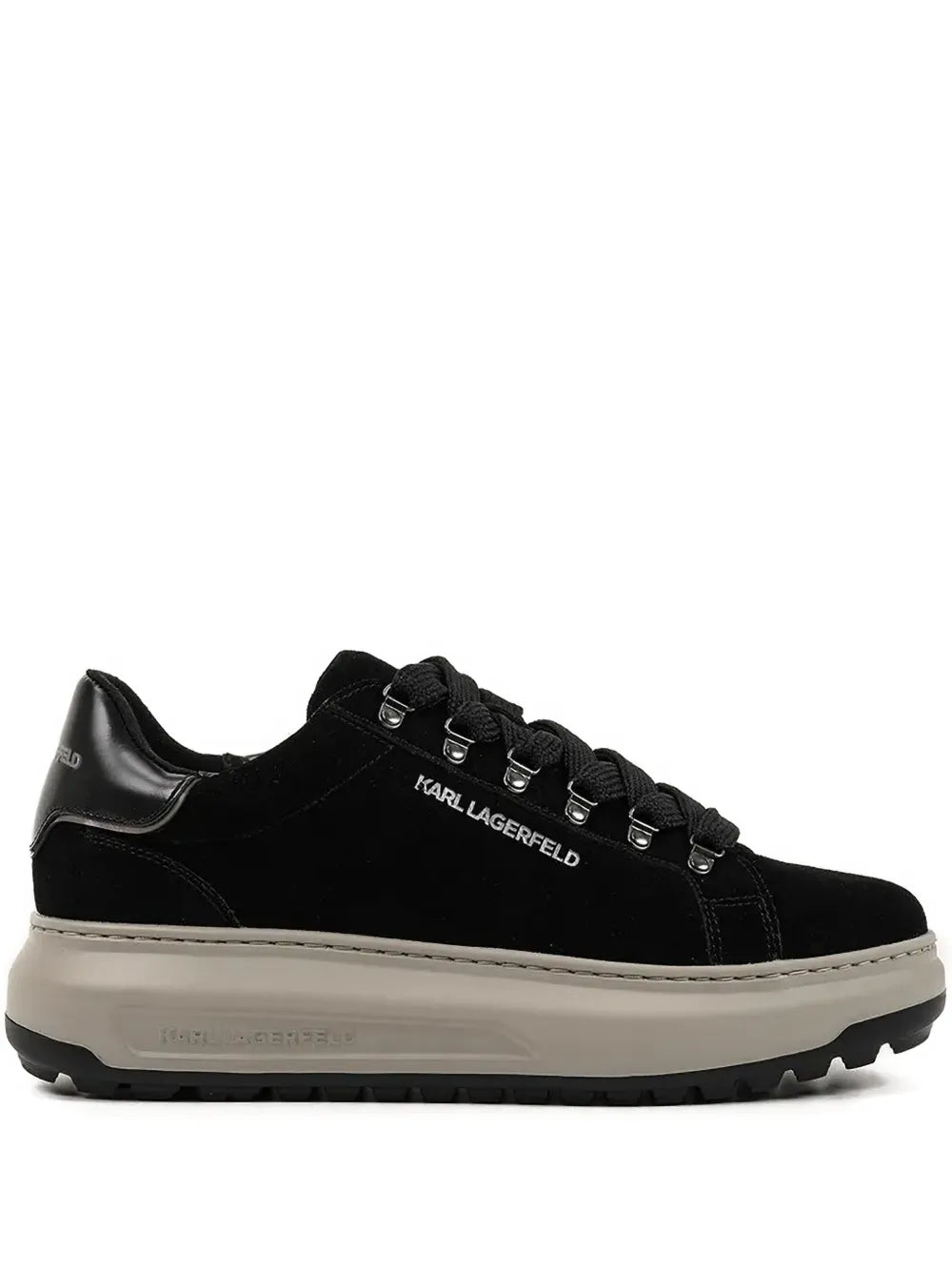 Karl Lagerfeld Kapri Lug Lace-Up Logo Sneakers