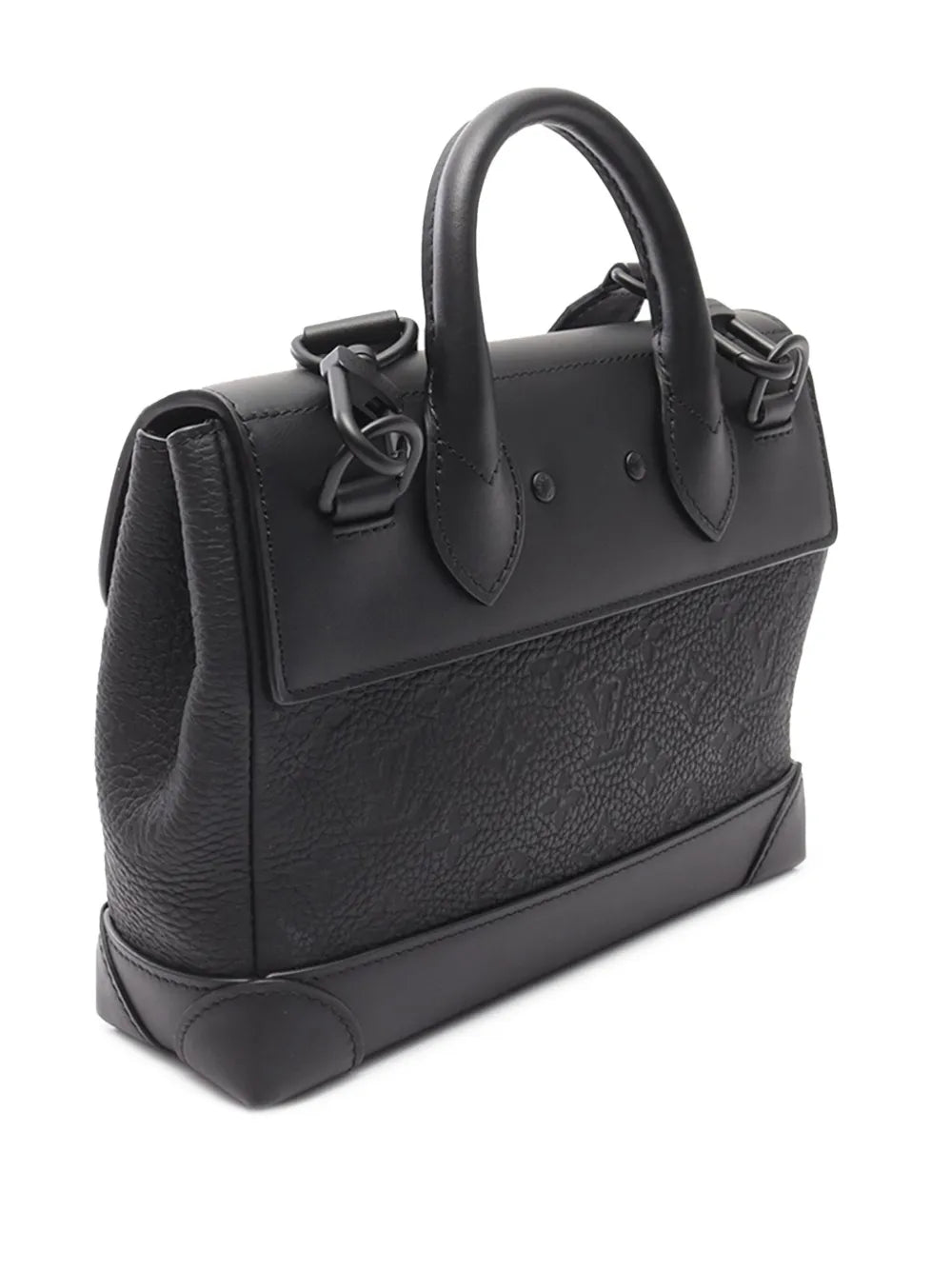 Pre-OwnedLouis Vuitton Pre-Owned2021-2025 Monogram Taurillon Steamer PM satchel