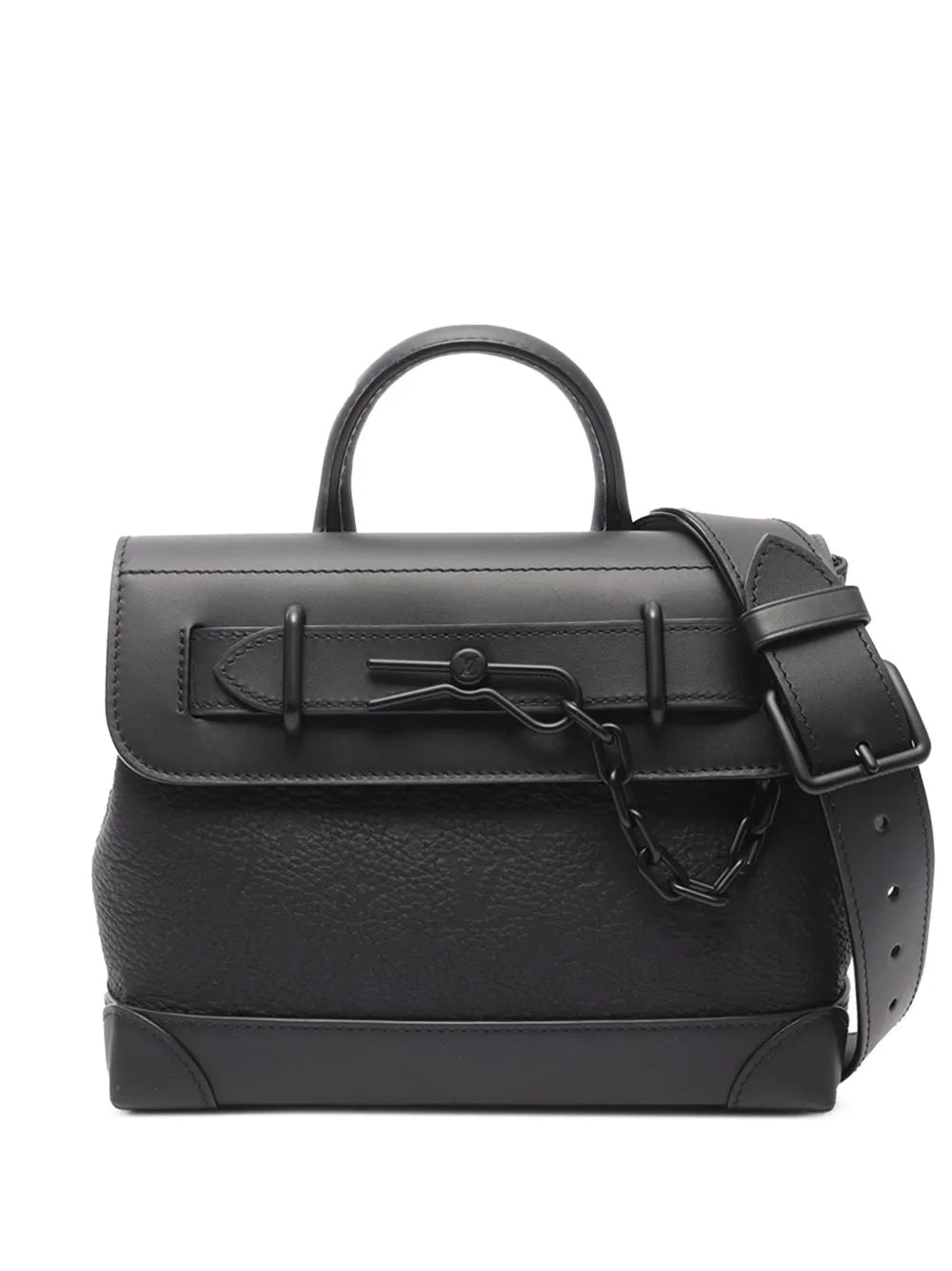 Pre-OwnedLouis Vuitton Pre-Owned2021-2025 Monogram Taurillon Steamer PM satchel