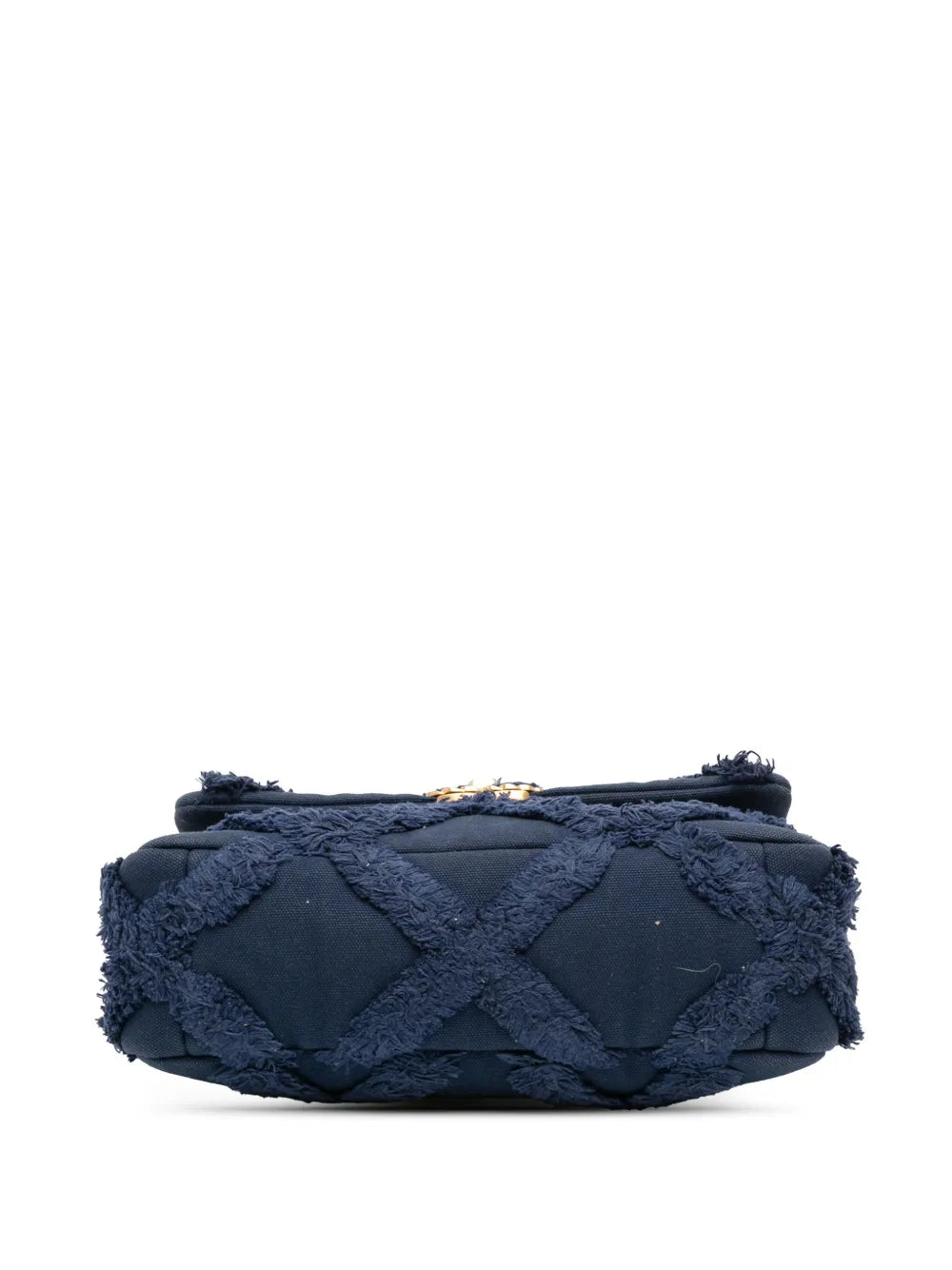 Pre-OwnedCHANEL Pre-Owned2020 Medium Canvas and Cotton 19 Flap satchel