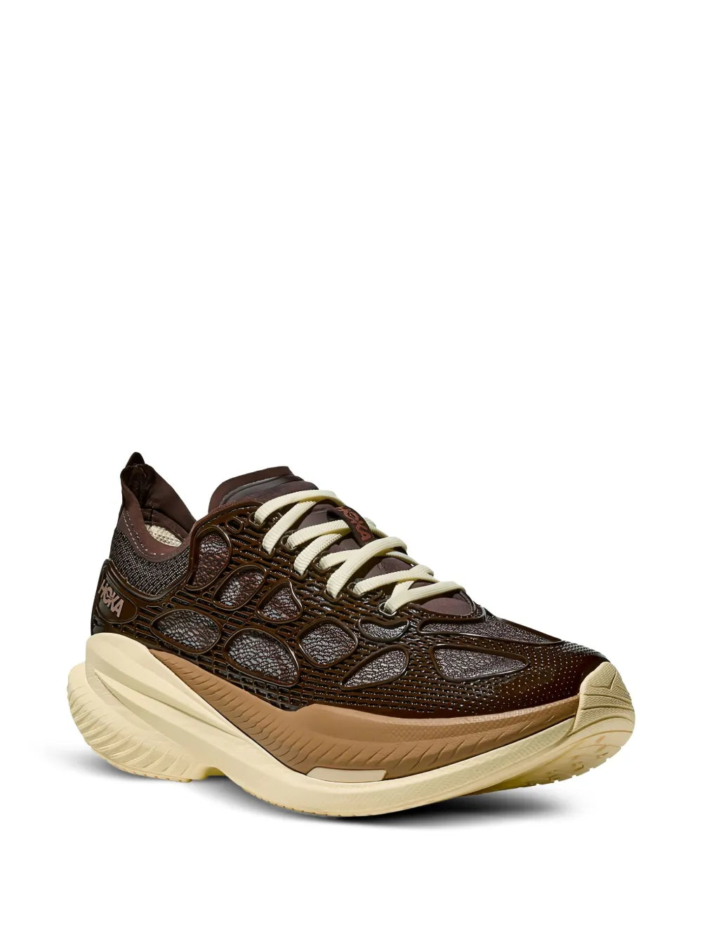 Hoka Mach X Caged Lace-Up Sneakers