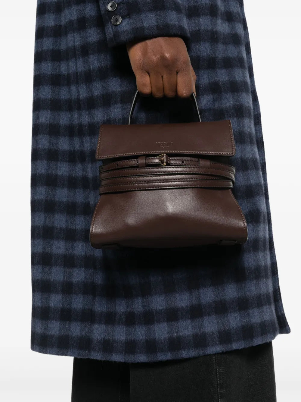 Moschinosmall Tie Me buckle-strap tote bag
