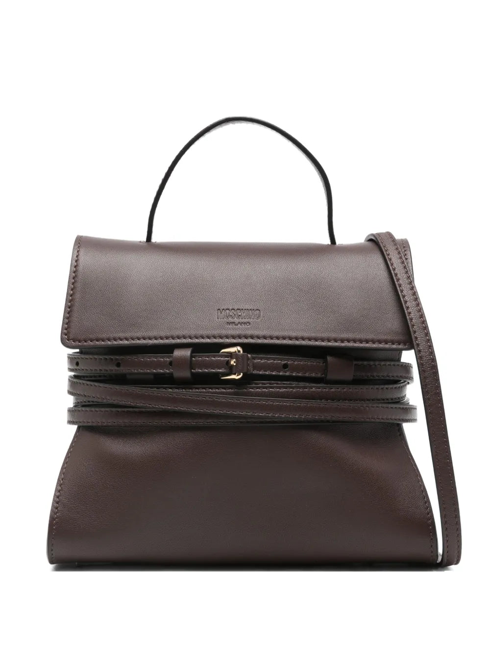 Moschinosmall Tie Me buckle-strap tote bag