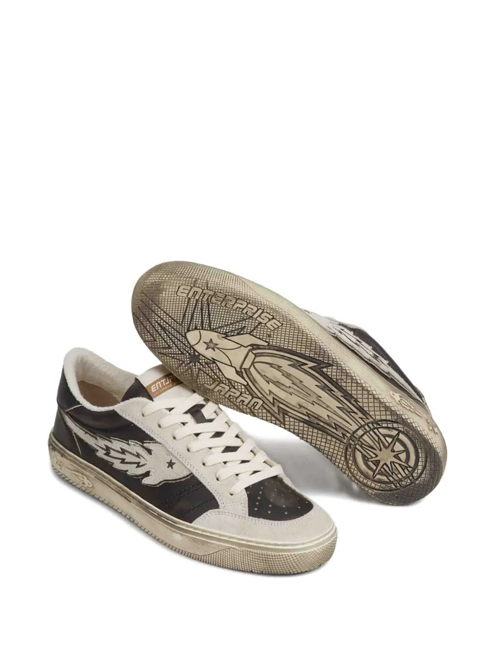 Enterprise Japan Graphic Low-Top Sneakers