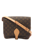 Pre-OwnedLouis Vuitton Pre-Owned1992 Monogram Cartouchiere GM crossbody bag