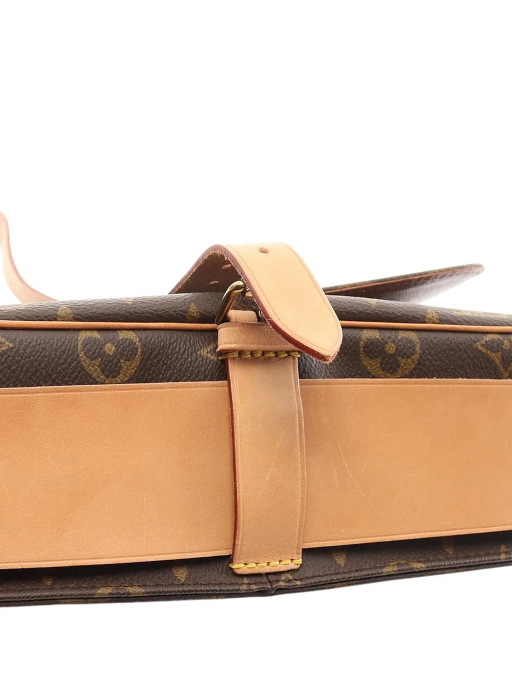 Pre-OwnedLouis Vuitton Pre-Owned1992 Monogram Cartouchiere GM crossbody bag