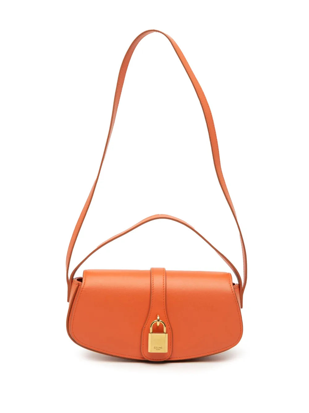 Pre-OwnedCeline Pre-Owned2021 Smooth Calfskin Tabou Clutch on Strap satchel