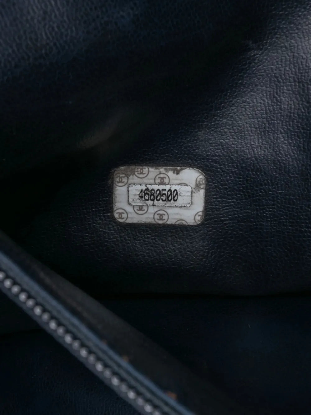 Pre-OwnedCHANEL Pre-Owned1996-1997 CC Denim Chain tote bag