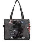 Desigualmedium Mickey Mouse denim shoulder bag