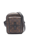 Pre-OwnedLouis Vuitton Pre-Owned2021-2025 Monogram Macassar Christopher Wearable crossbody bag