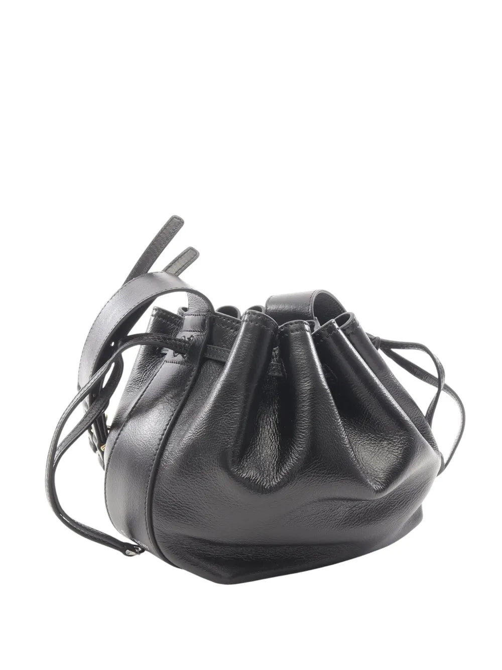 Pre-OwnedGivenchy Pre-Owned2010-2025 Small Leather Pumpkin bucket bag