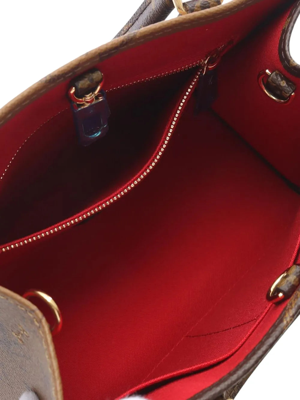 Pre-OwnedLouis Vuitton Pre-Owned2021-2025 Monogram Reverse Giant OnTheGo PM satchel
