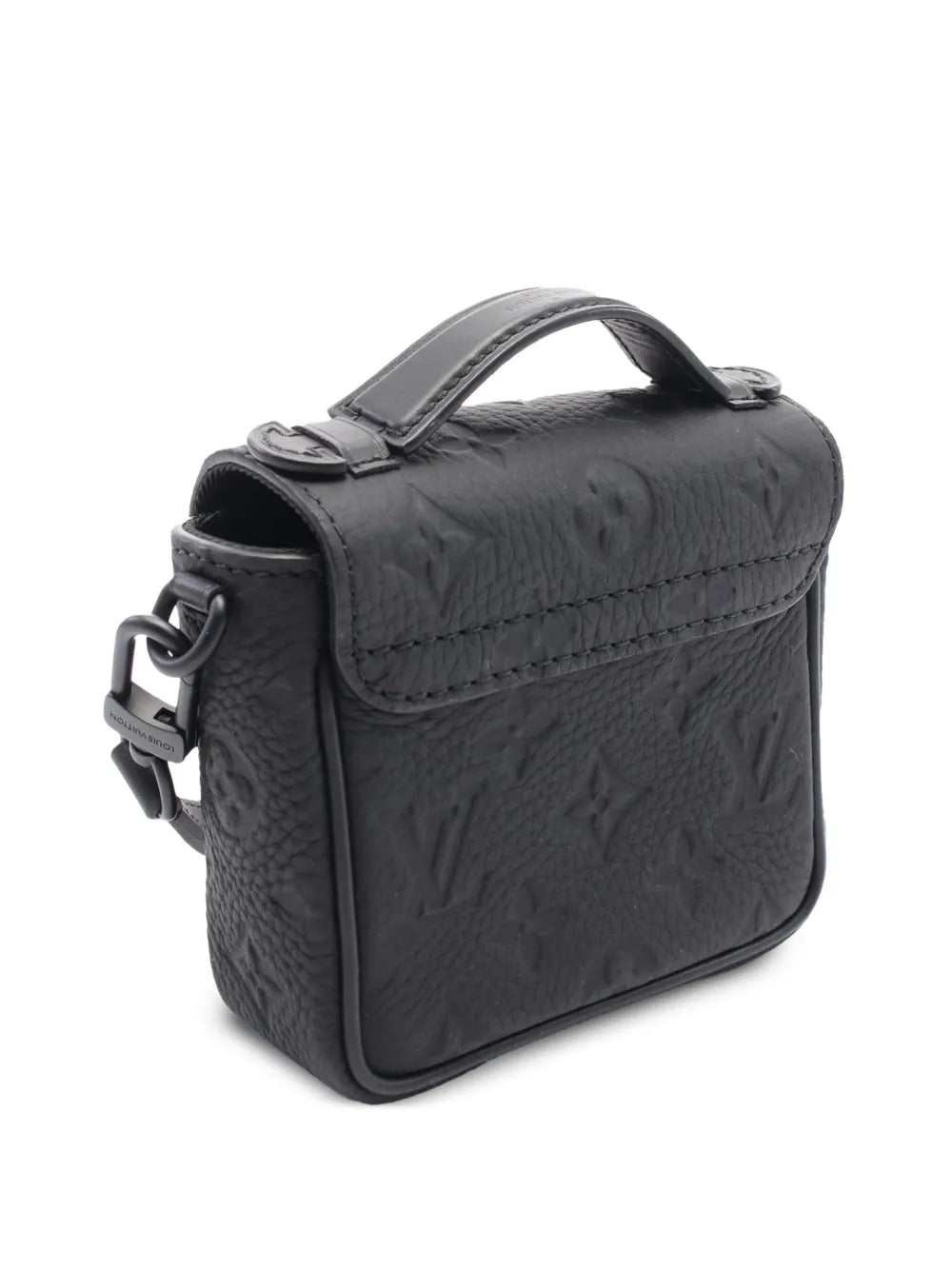 Pre-OwnedLouis Vuitton Pre-Owned2021-2025 Monogram Taurillon Pico S Lock satchel