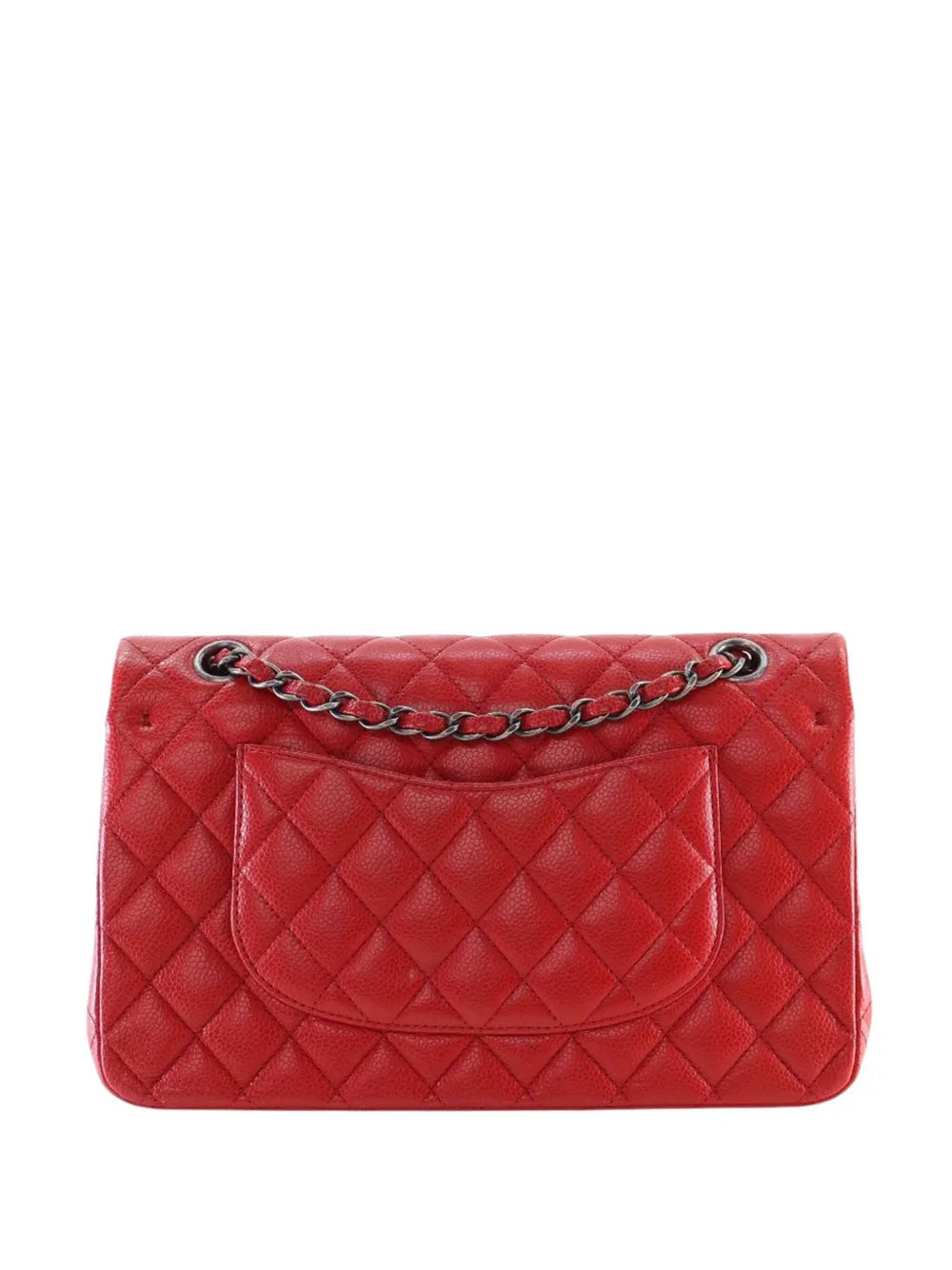 Pre-OwnedCHANEL Pre-Owned2015-2016 Medium Classic Caviar Double Flap shoulder bag