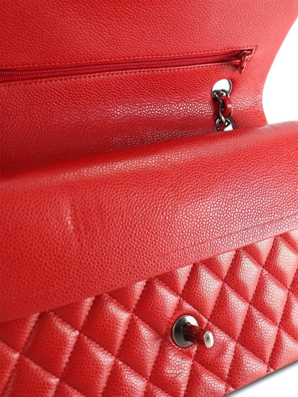 Pre-OwnedCHANEL Pre-Owned2015-2016 Medium Classic Caviar Double Flap shoulder bag