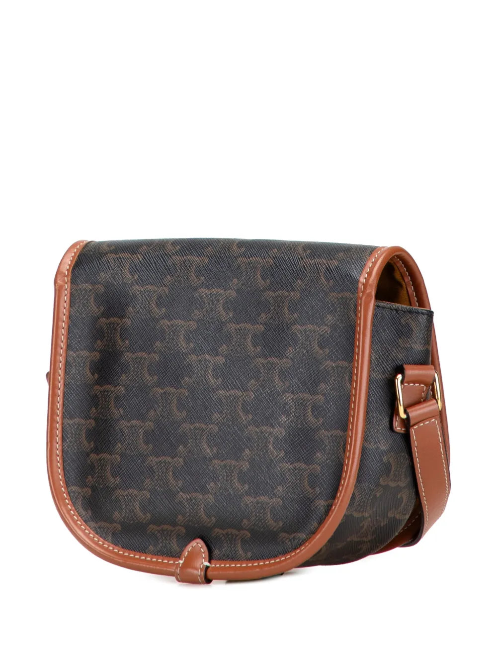 Pre-OwnedCeline Pre-Owned2020 Medium Triomphe Coated Canvas Folco crossbody bag