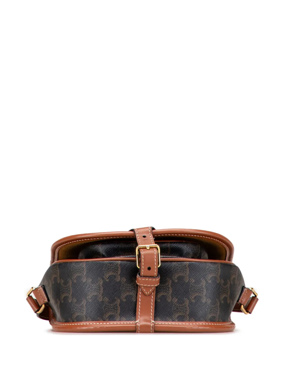 Pre-OwnedCeline Pre-Owned2020 Medium Triomphe Coated Canvas Folco crossbody bag