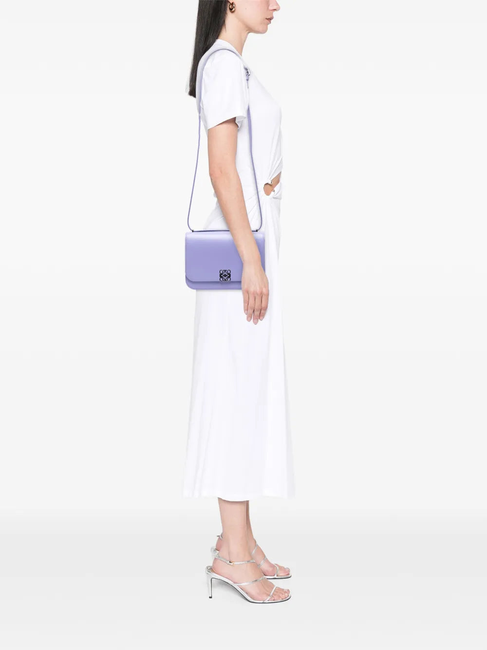 Pre-OwnedLoewe Pre-Owned2021 Medium Leather Goya crossbody bag