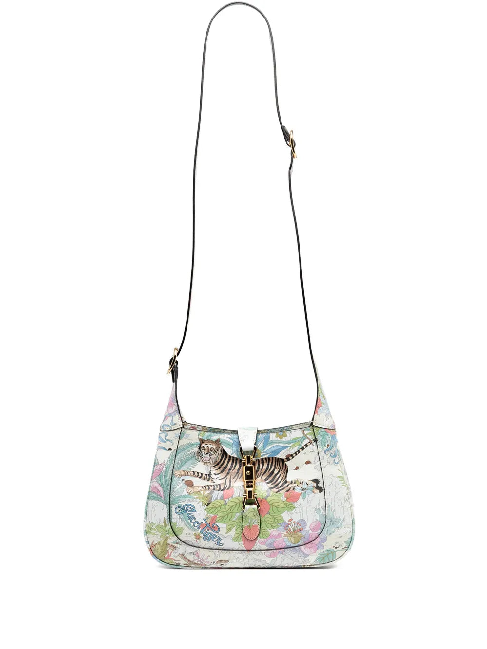 Pre-OwnedGucci Pre-Owned2016-2025 Small Calfskin Tiger Jackie 1961 crossbody bag