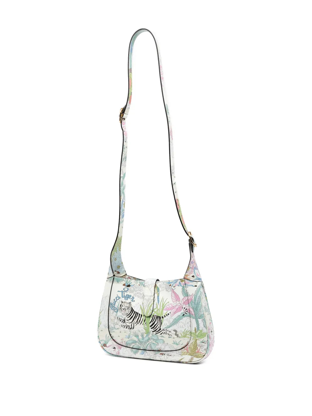 Pre-OwnedGucci Pre-Owned2016-2025 Small Calfskin Tiger Jackie 1961 crossbody bag