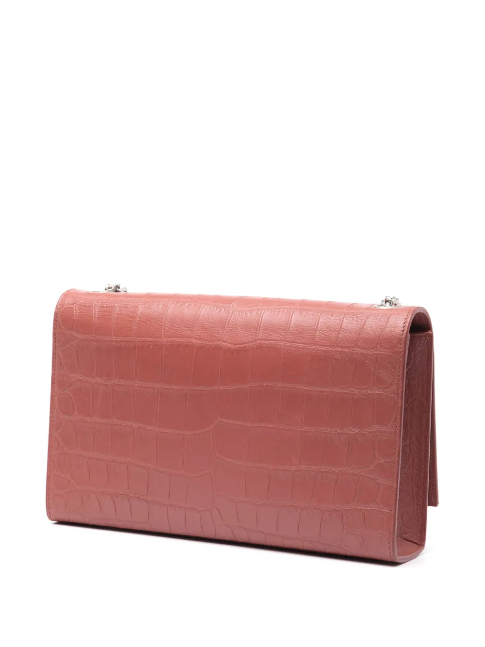 Pre-OwnedSaint Laurent Pre-Owned2016 Medium Croc Embossed Leather Kate Tassel crossbody bag