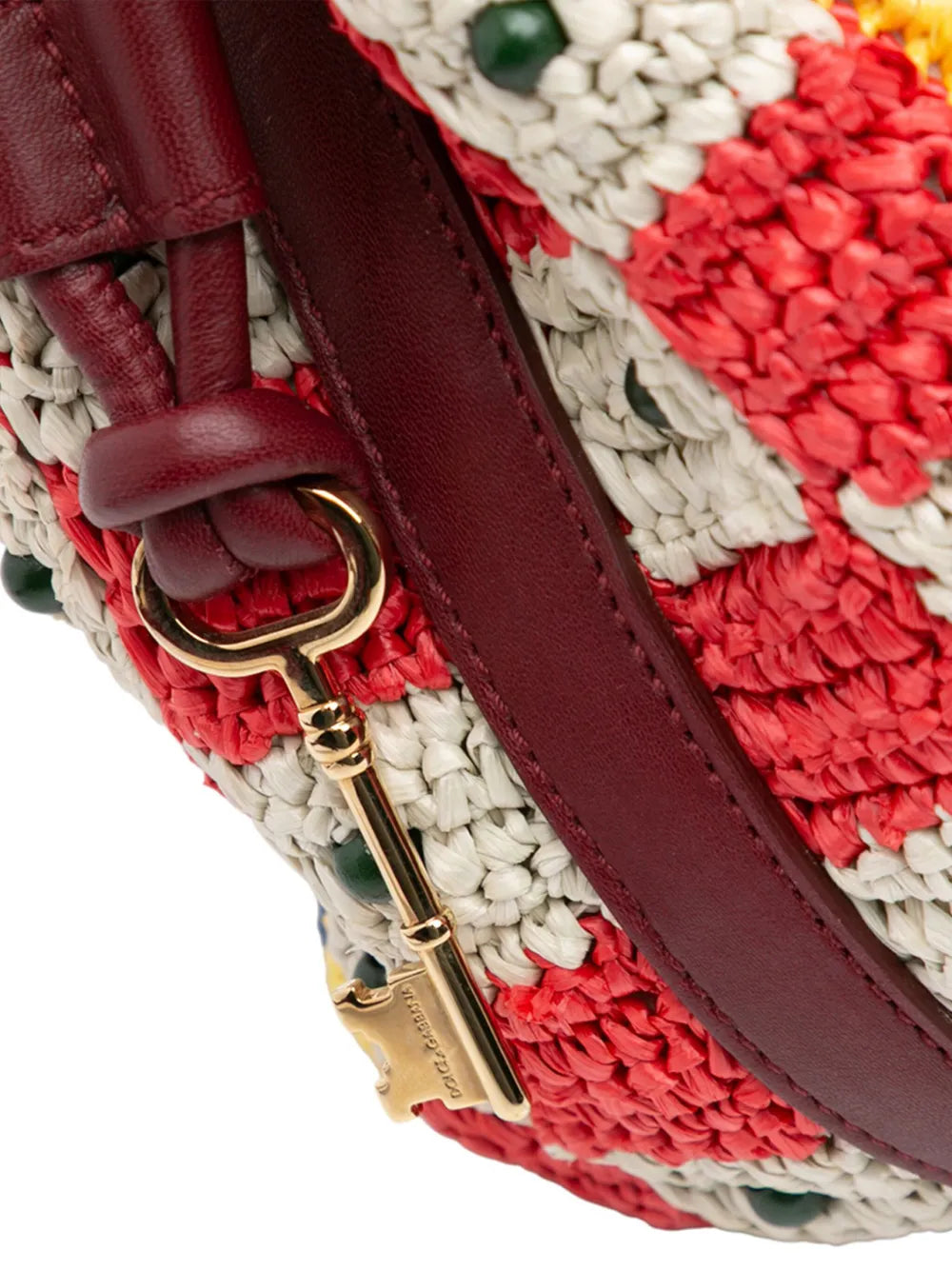 Pre-OwnedDolce & Gabbana Pre-Owned2010-2025 Raffia Crochet Sicilian Cart Miss Sicily satchel