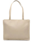 Pre-OwnedCHANEL Pre-Owned1997-1999 Lambskin Embossed CC Camellia tote bag